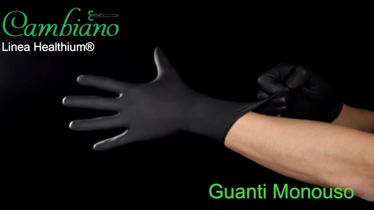 CONFEZIONI CAMBIANO: GUANTI MONOUSO IN NITRILE, LATTICE E VINILE