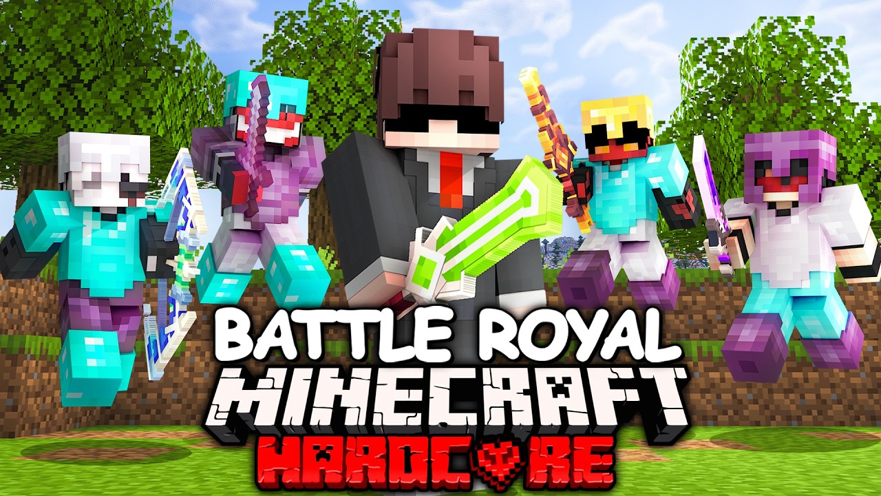 100 Players Simulate Minecraft's Deadliest Tournament