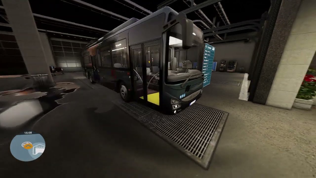 Bus simulator 21 ANGEL SHORES #15 : Itinéraires n°15 avec un Iveco BUS Crossway LE