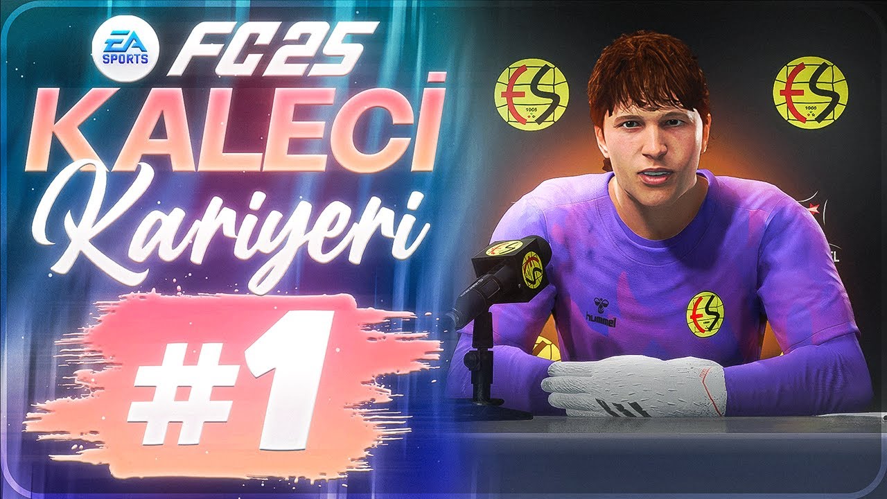BÖLGESEL AMATÖR LİGDEN YÜKSELİŞİMİZ BAŞLIYOR! - EA FC 25 Kaleci Kariyeri #1