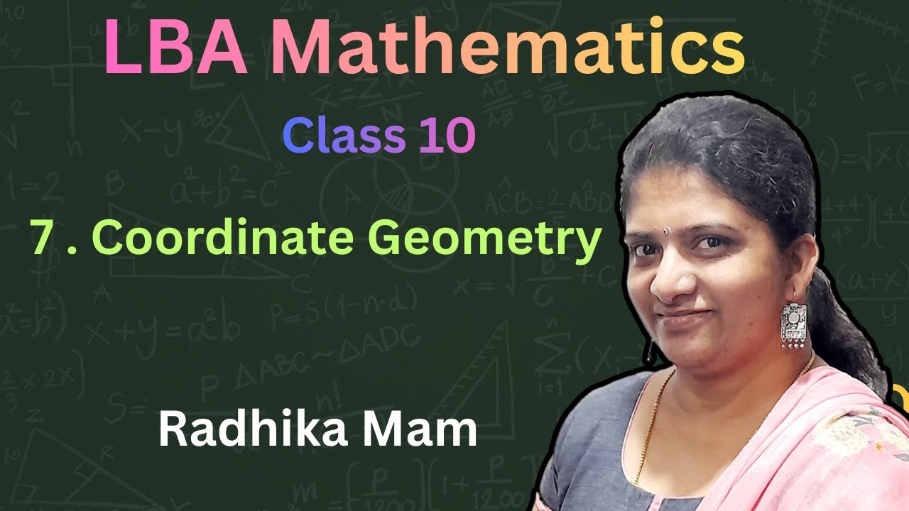 LBA Coordinate Geometry |Class 10 |Mathematics