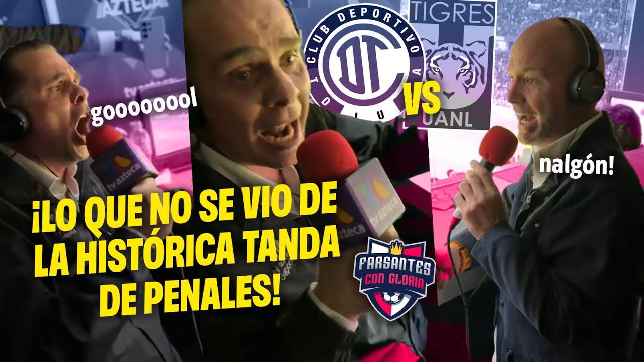 MARTINOLI al borde del colapso en la hist&oacute;rica tanda de penales entre TOLUCA y TIGRES&hellip; &iexcl;Imperdible!