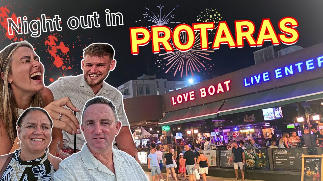 A night out on the Protaras strip Cyprus | What's it like?
