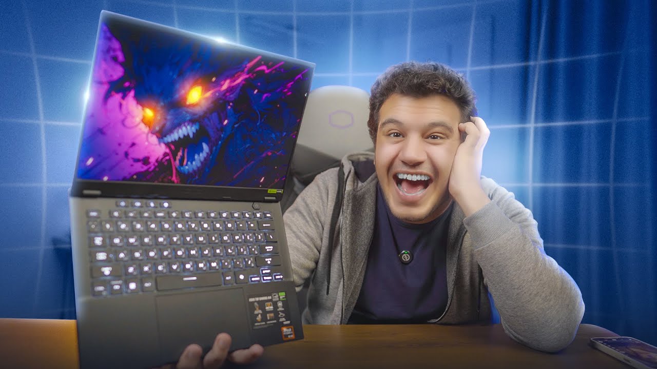 مش بيسخن واخيرا اسوس حلت اكبر مشكلة في لابات الجيمنج ! ASUS TUF Gaming A14