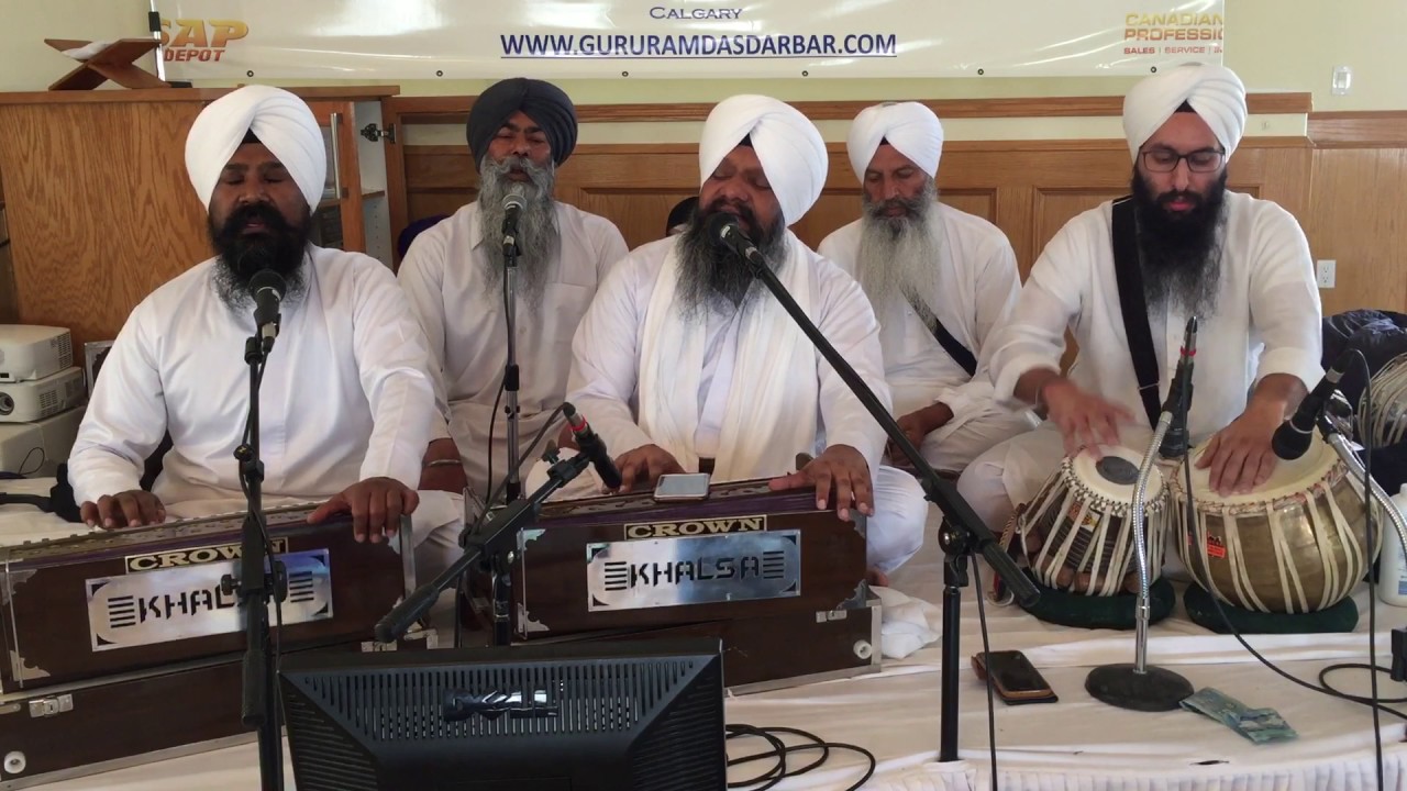 Sahib Mera Neeth Navaa - Bhai Harcharan Singh Khalsa at Guru Ram Das Darbar, Calgary