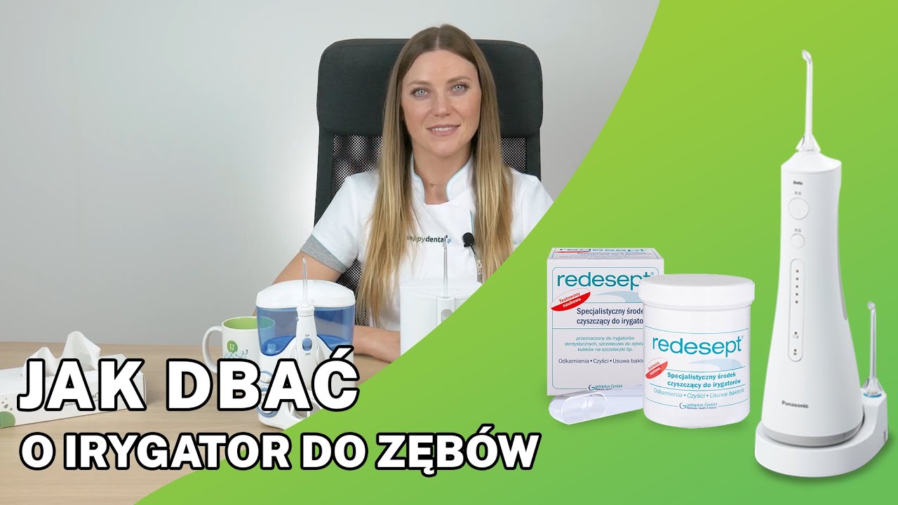 Jak dbać o irygator do zębów 🧐