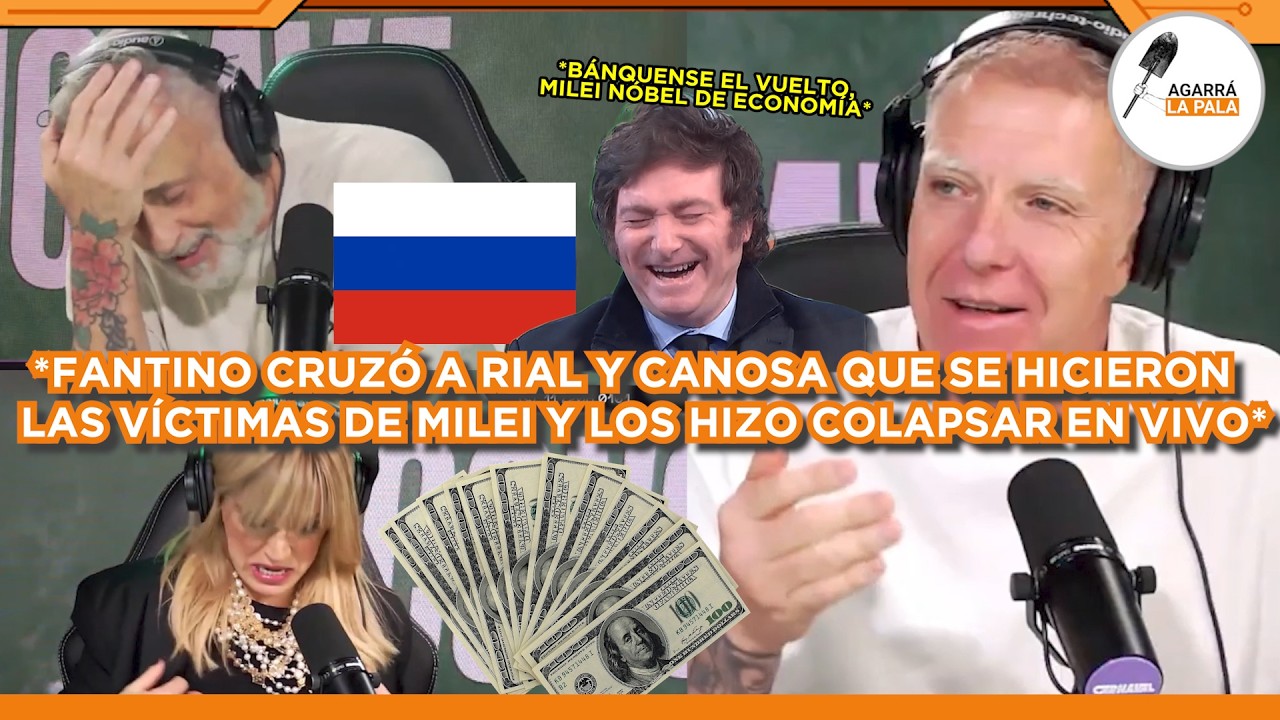 FANTINO CRUZ&Oacute; A RIAL Y CANOSA QUE COLAPSARON TRAS HACERSE LAS V&Iacute;CTIMAS DE MILEI: 