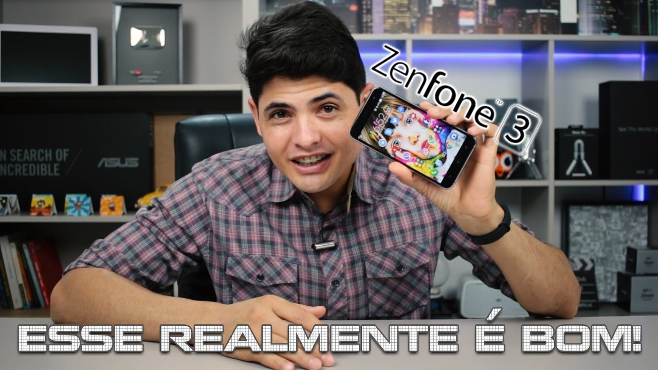 Zenfone 3 || REVIEW E MINHA OPINIÃO (ANÁLISE EM PORTUGUÊS)