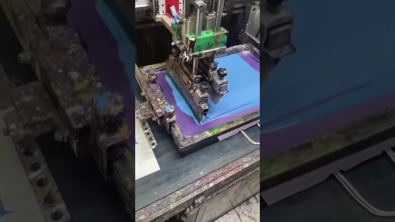 screen printing machine full automatic machine tebal to belt machine printing machine