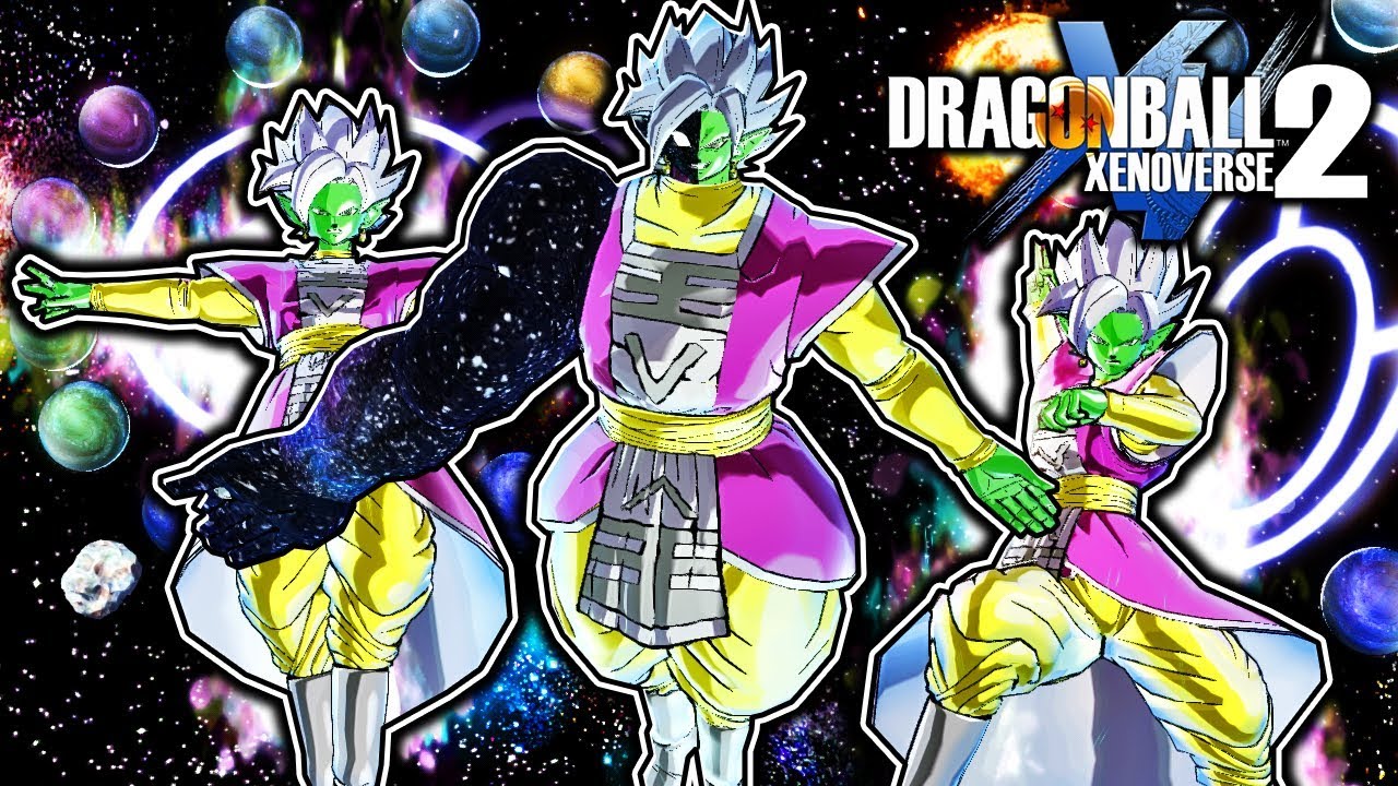 Dragon Ball Xenoverse 2 PC: King Of Everything Merged God Zamasu DLC Mod Gameplay (ALL 12 UNIVERSES)