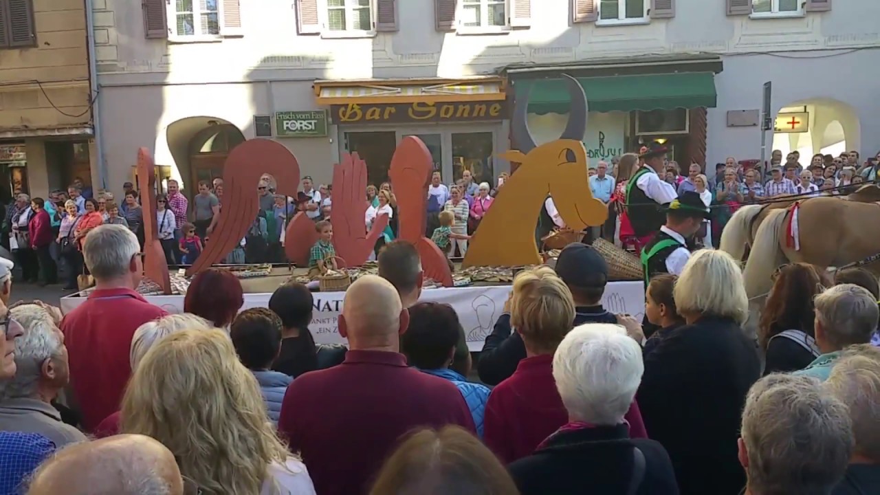 Traubenfest Meran Festa dell'uva Merano 2017