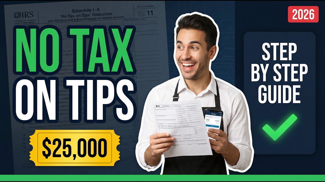IRS Just Gave Tipped Workers a Huge Tax Break | Here's How to Claim It