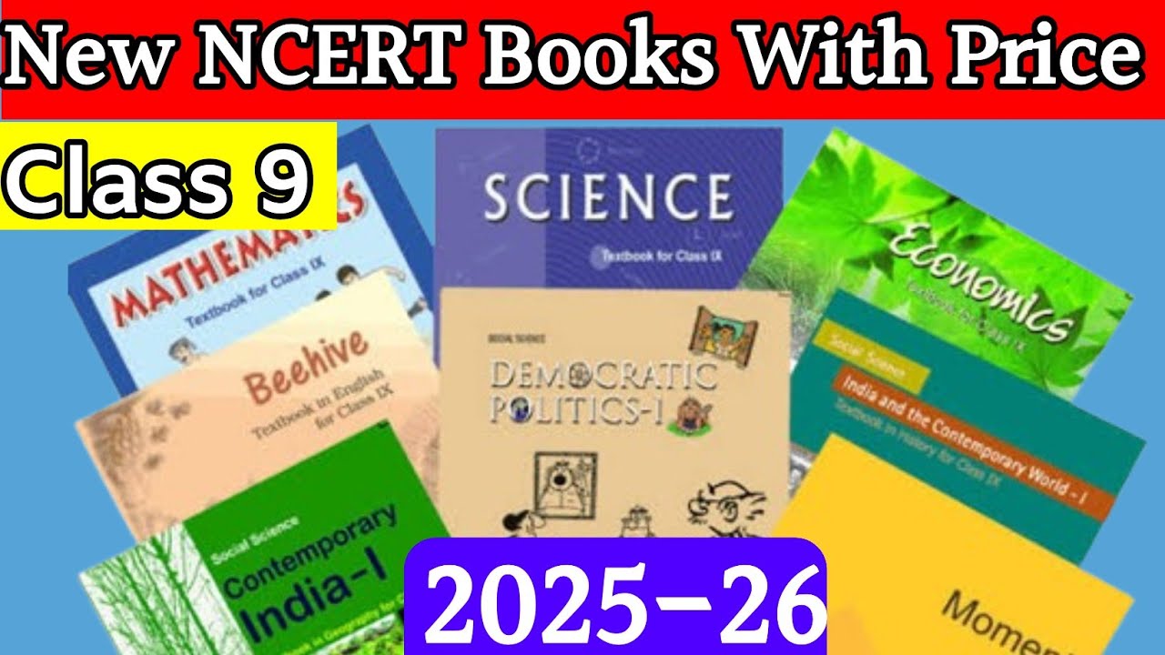 Class 9 All Books | NCERT Class 9 Books With Price |
