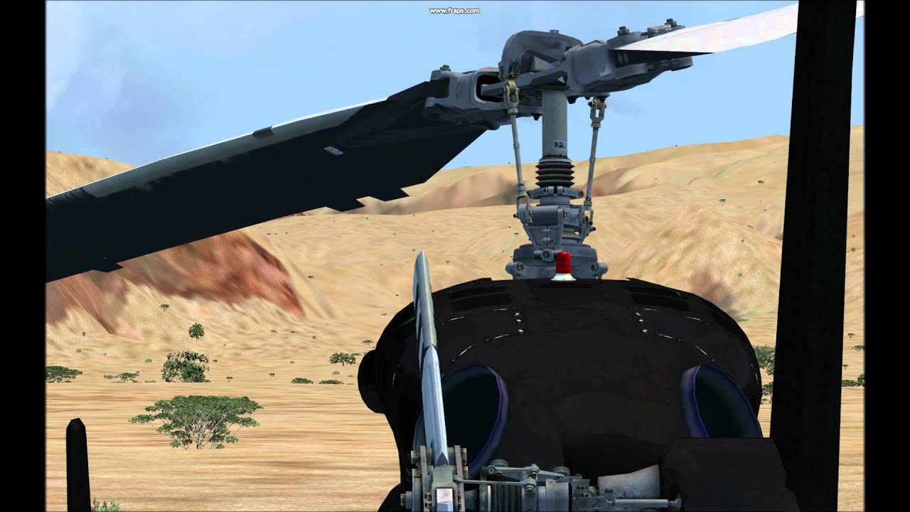 Airwolf (Pilot) Intro using Cera 222 and FSX