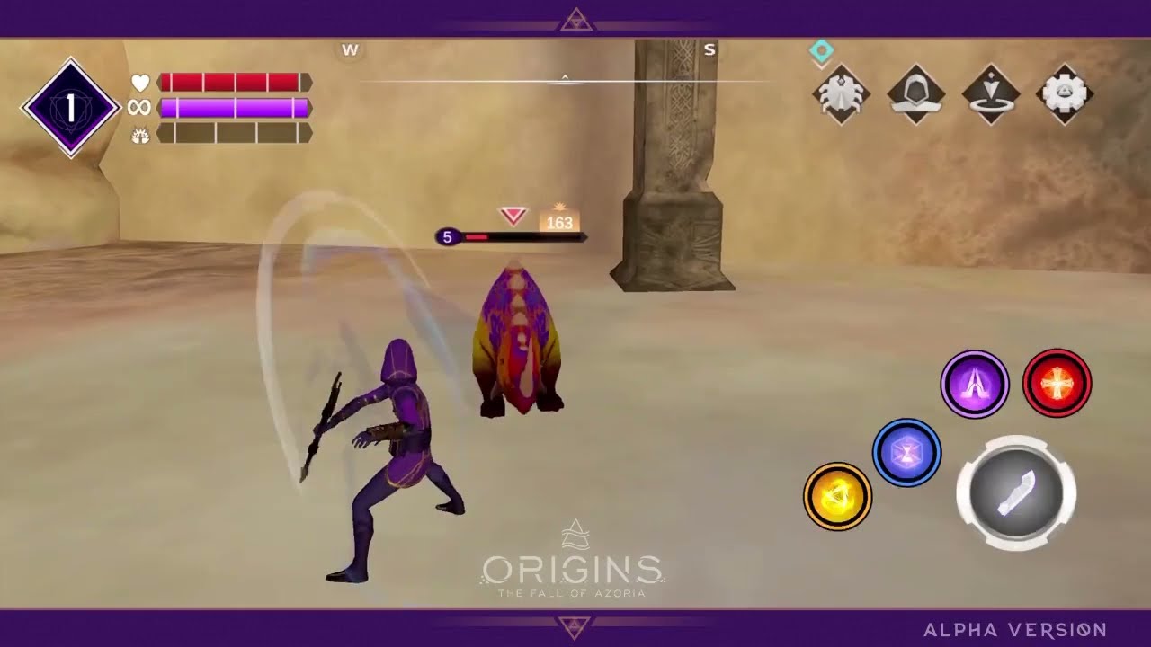First Look Mobile RPG Game: Origins - The Fall of Azoria | Dreams Quest