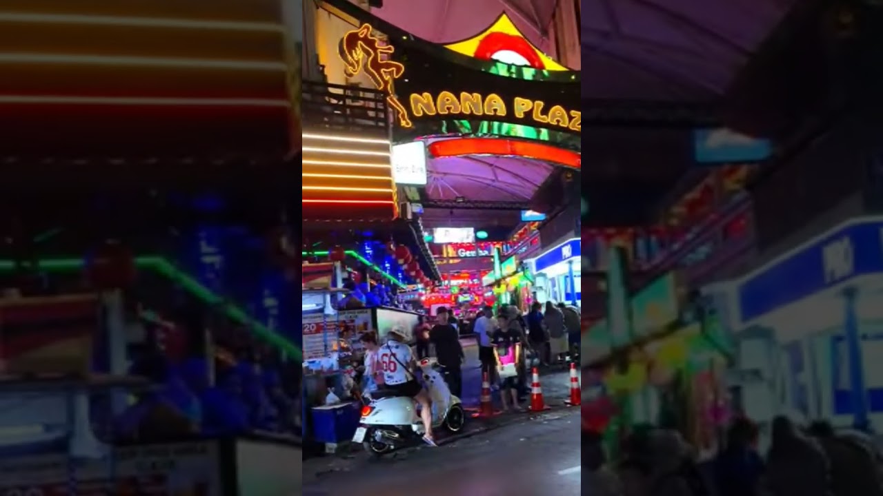 Walking Sukhumvit Soi 4, Nana Plaza,  Bangkok 2024