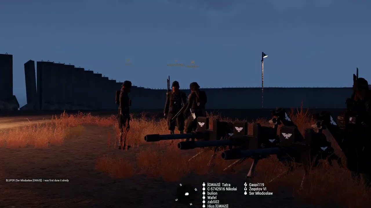 JOP Arma 3 GWAiS | WH40k | Thunder storm | Gaspi - Dowódca oddziału