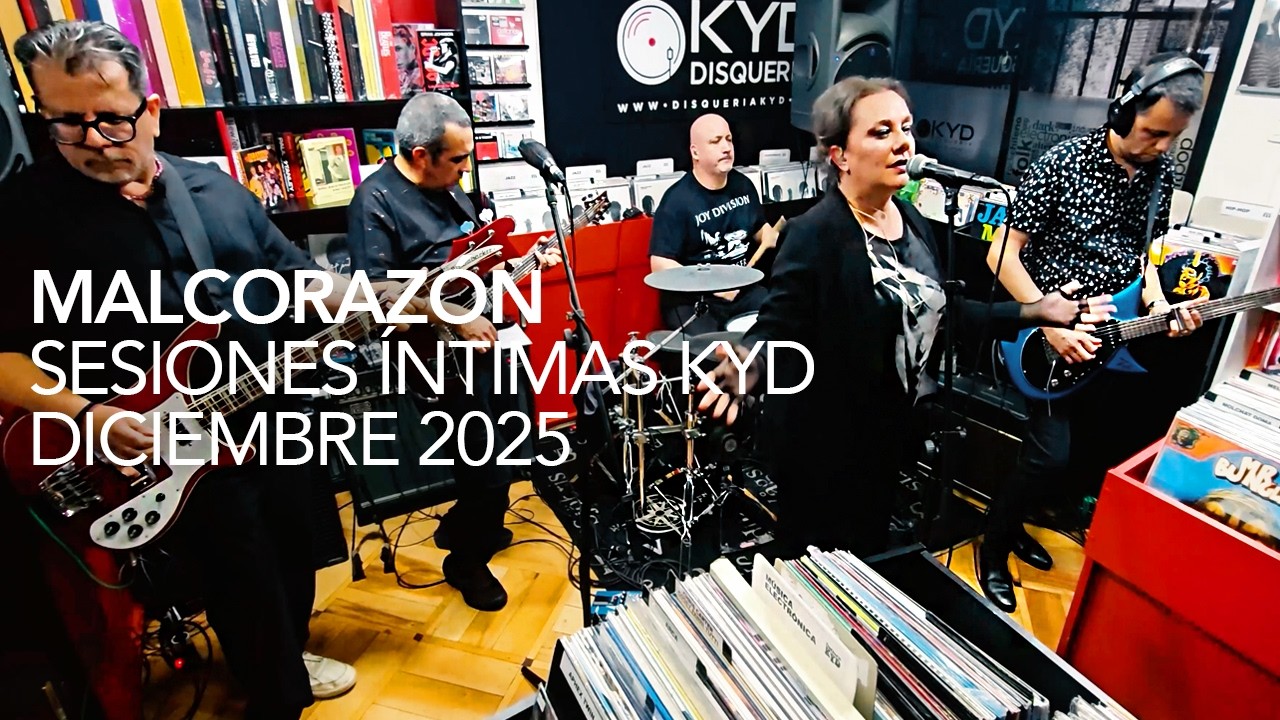 Mal Corazón en vivo en Sesiones Íntimas de Disquería KYD