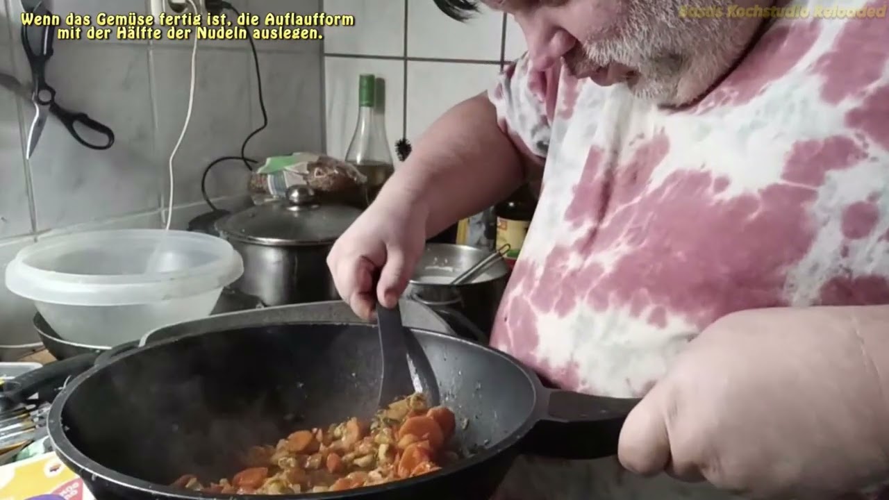 Basti´s Kochstudio Reloadet Nudel Gemüse Auflauf