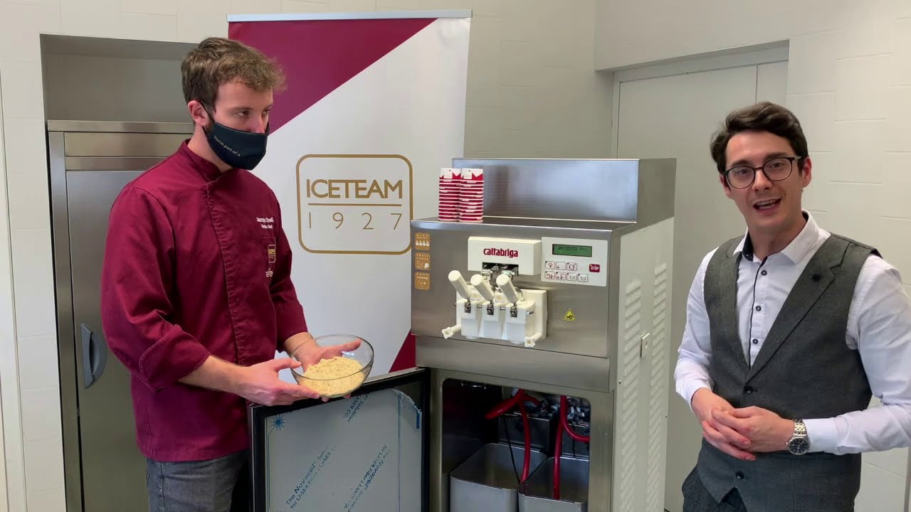 603 BIB - Machine à glace à l'italienne de nouvelle génération et haut débit facile a nettoyer