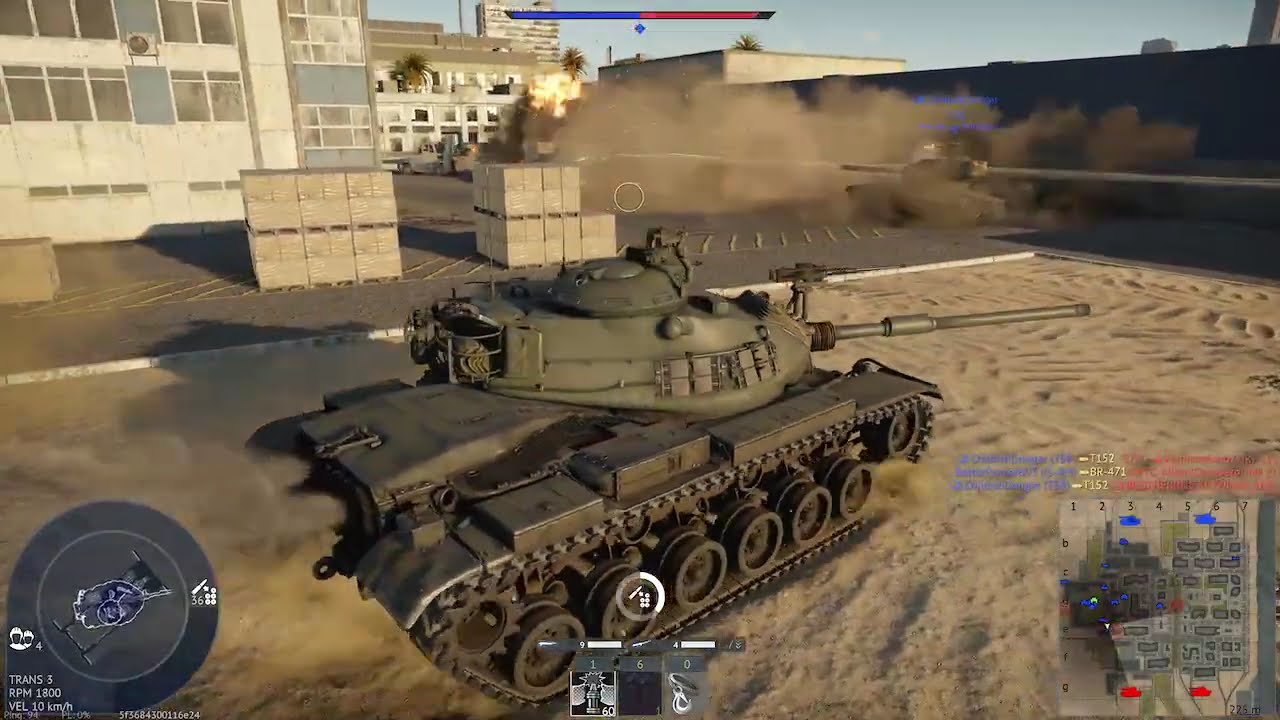 Primer partida con el Magach 6A ( Nos fue bien)