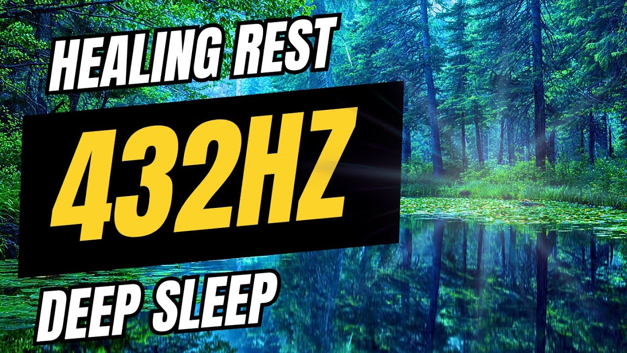 Peaceful Lake Meditation for Deep Sleep  432Hz Serene Forest Ambience for NSDR & Stress Relief