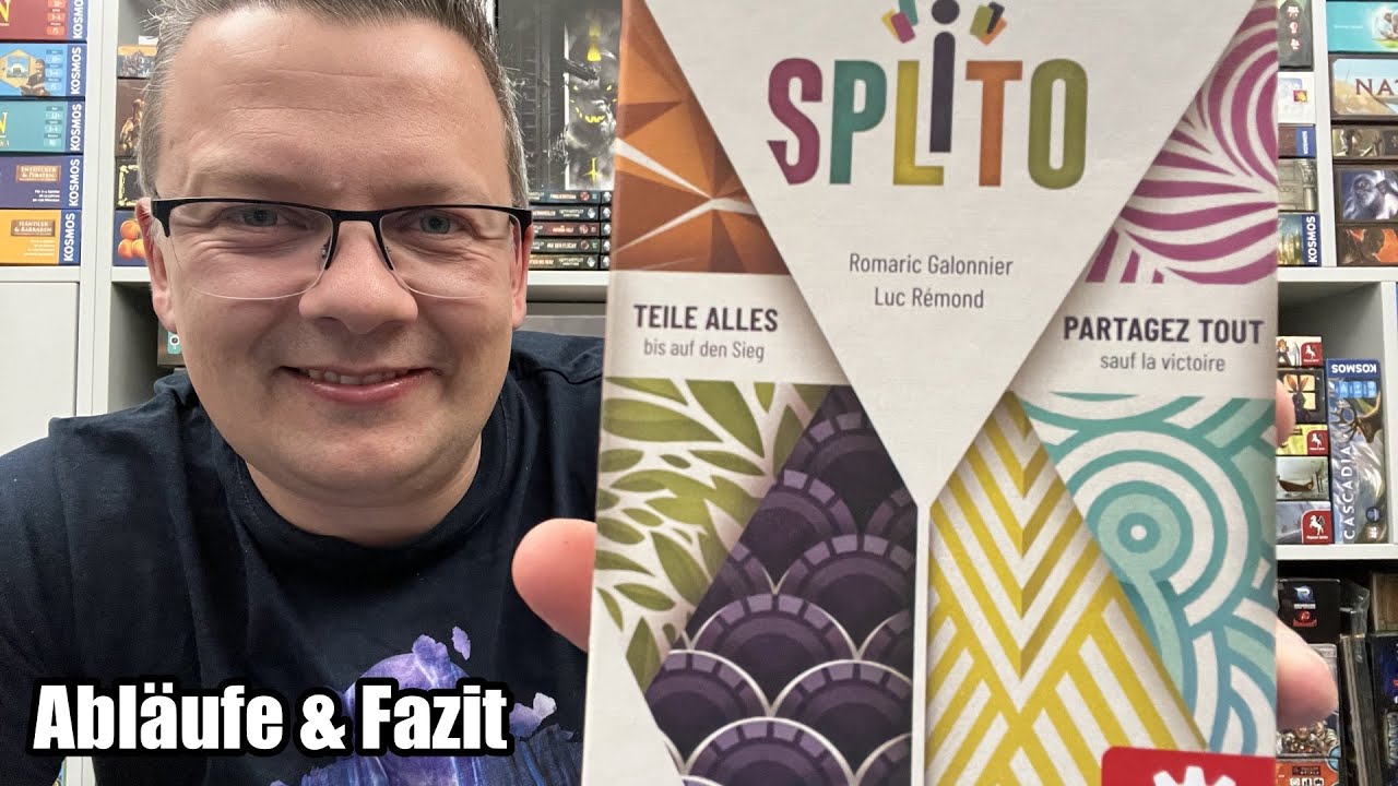 Splito (Game Factory) - ungewöhnliches teils kooperatives Kartenspiel für bis zu 8 Personen