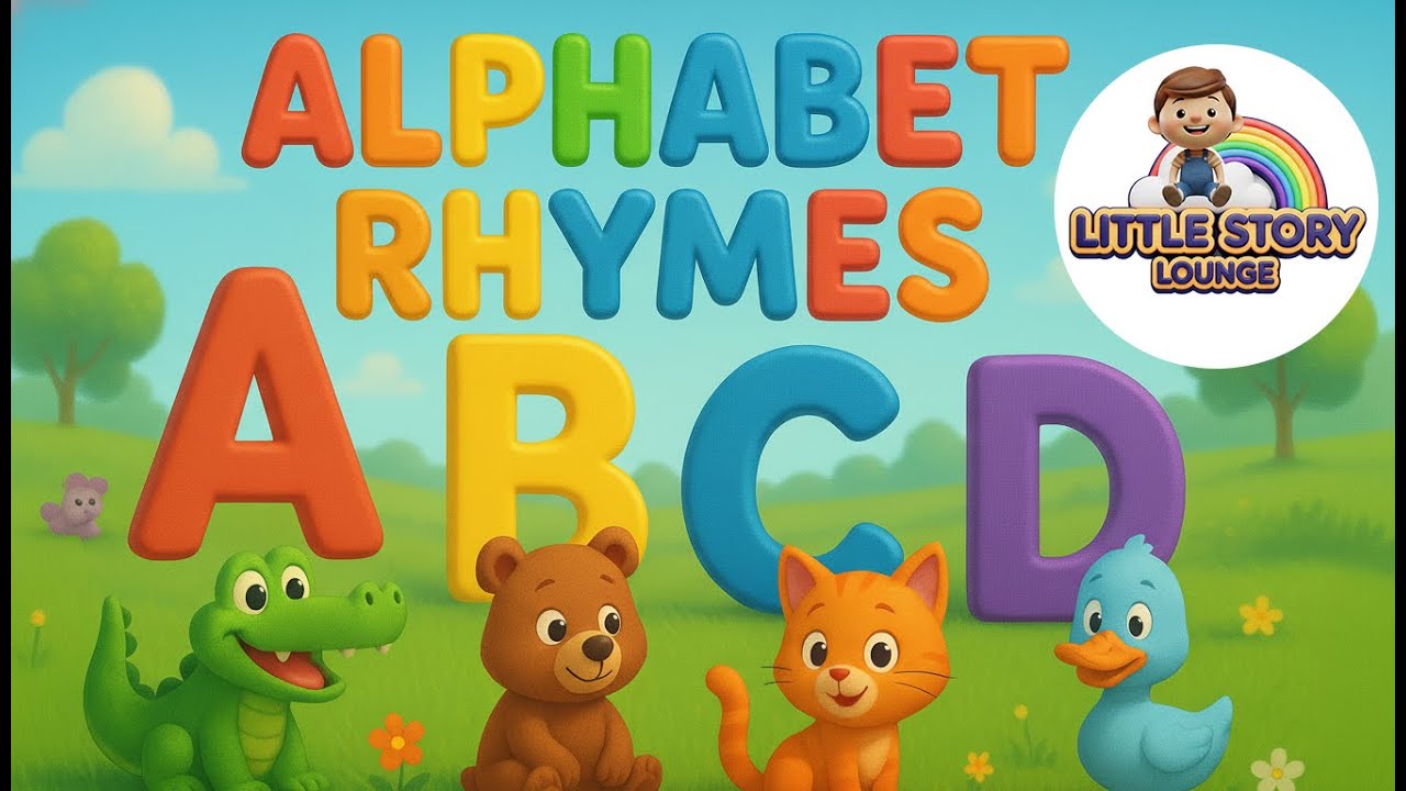 🌈 The Alphabet Journey 🚀 I 🍎 The ABC Rhyme Time! 🦁