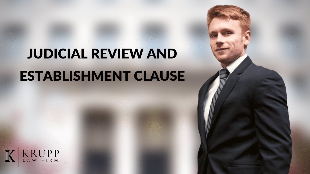 Judicial Review and Establishment Clause