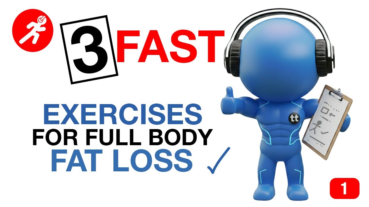 3 Fast Full Body Fat Loss Exercises | Tutorial & Modifications