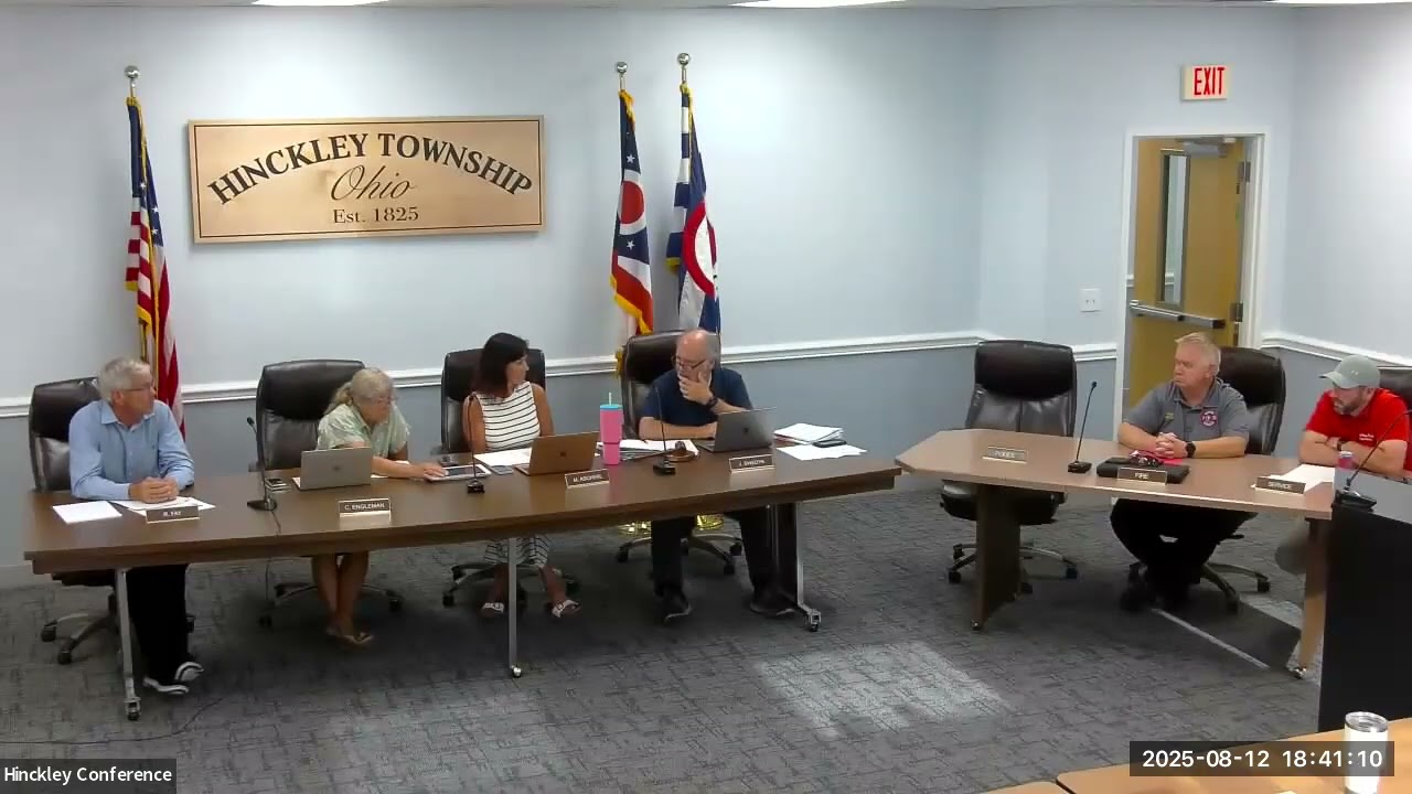 08/12/2025 Trustee Regular Meeting