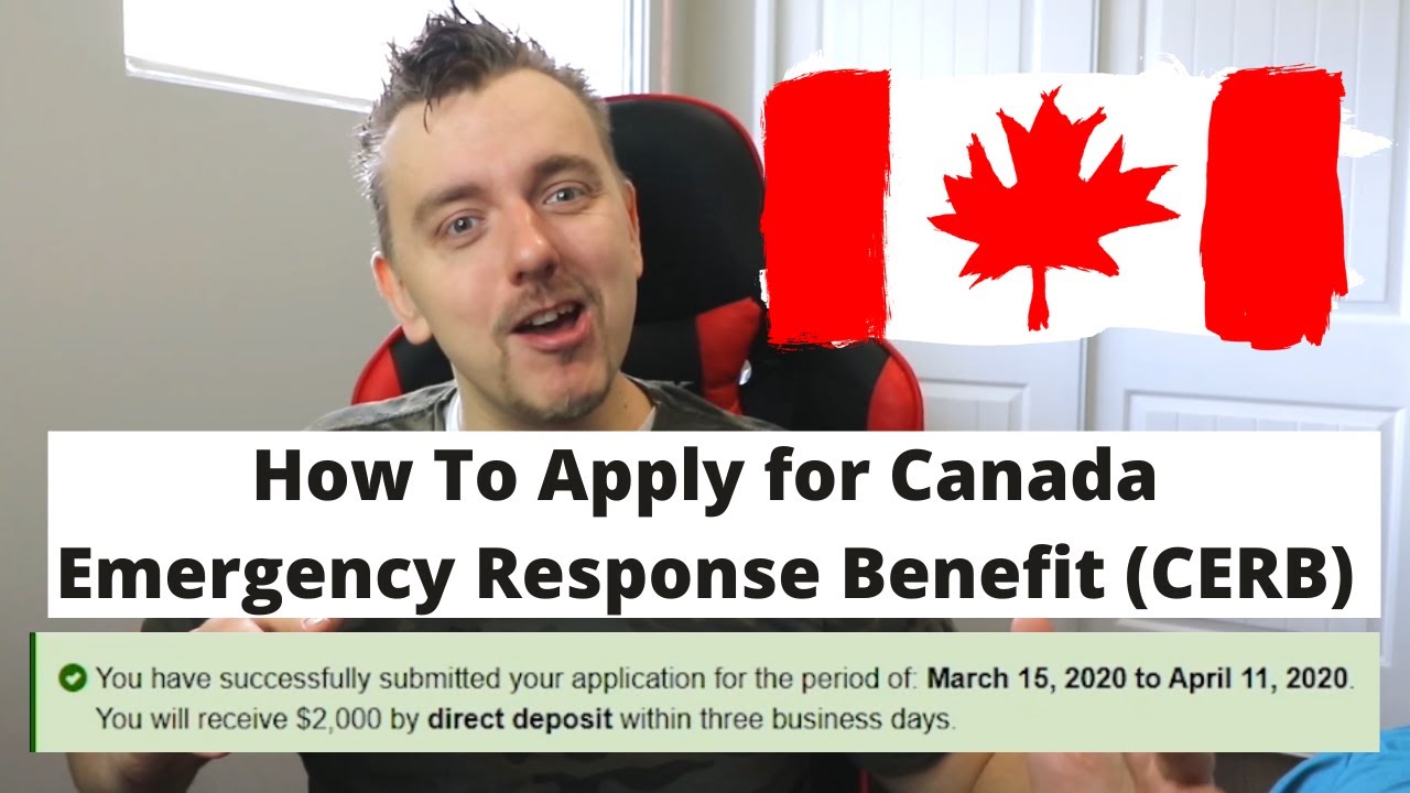 How To Apply for Canada Emergency Response Benefit CERB Online | Step by Step Guide