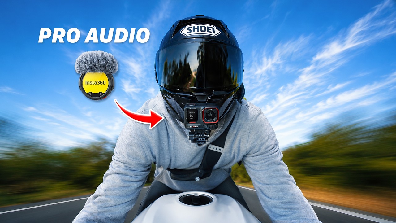 НОВЫЙ Insta360 Mic Pro идеально дополнил мой сетап для мотоблога!