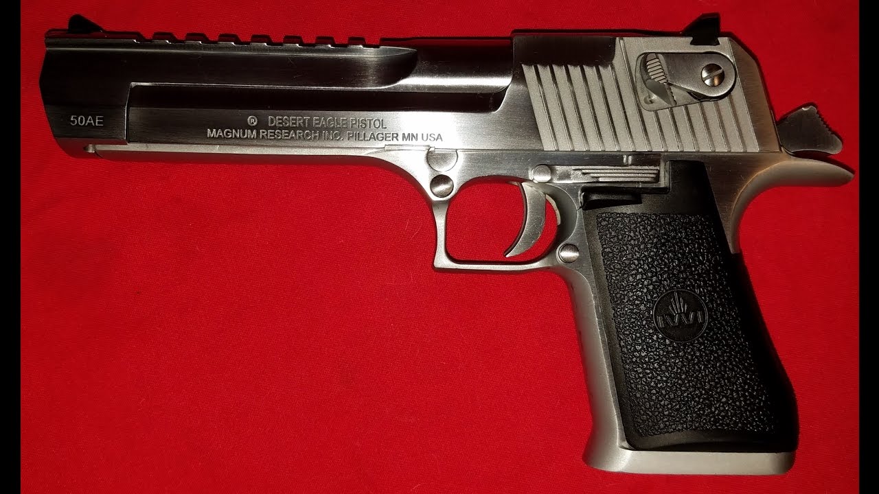 Desert Eagle .50 AE Brushed Chrome