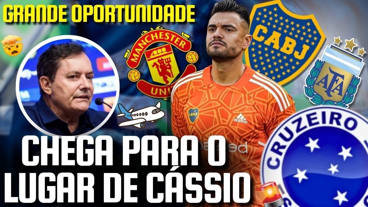 🔥 ATENÇÃO: GOLEIRO CAMPEÃO PELA ARGENTINA FICA LIVRE E PODE ASSINAR COM O CRUZEIRO! GOLEIRO TITULAR!