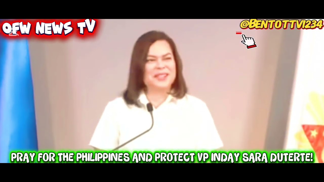 UPDATE; VP INDAY SARA DUTERTE INTERVIEW ABOUT NEW IMPEACHMENT!!