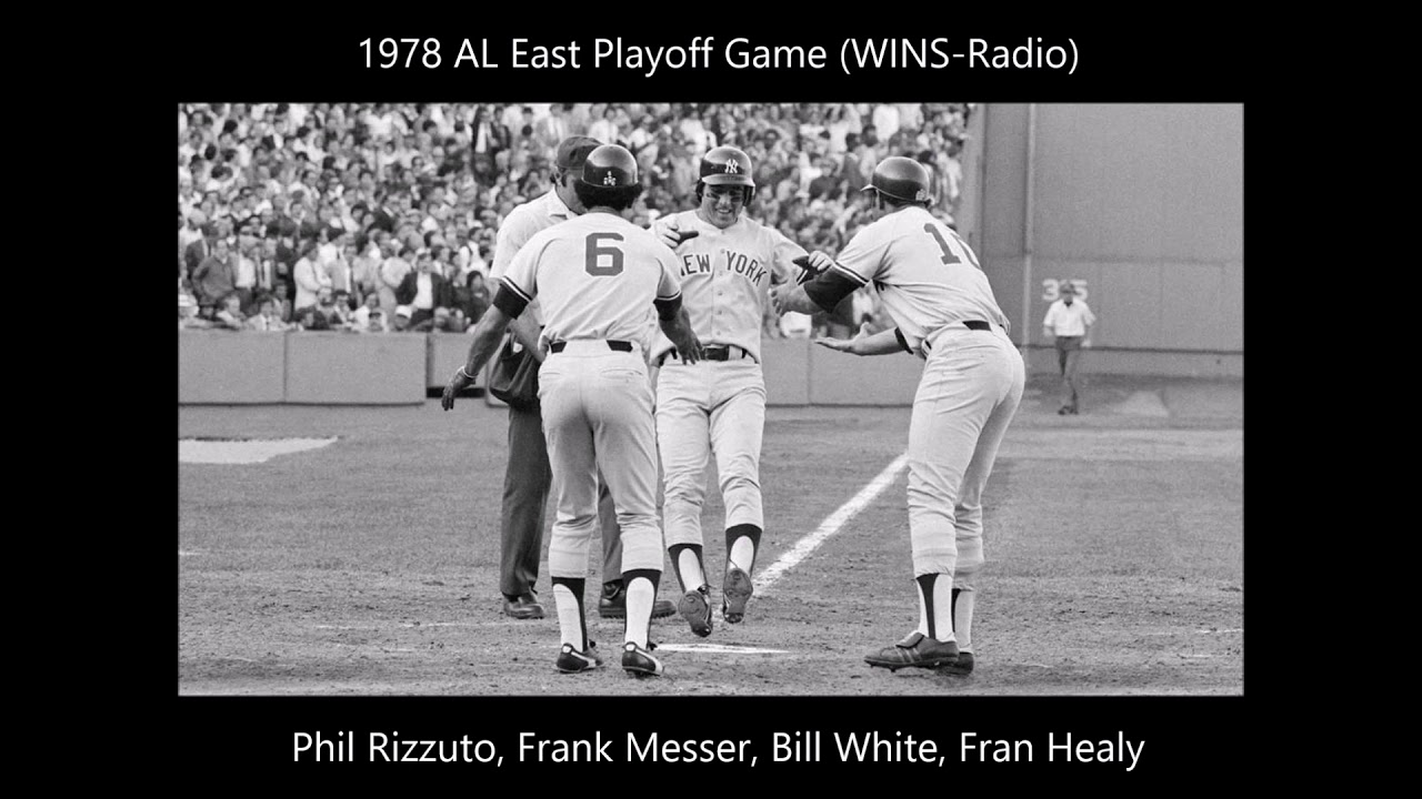 1978 AL East Playoff-Yankees vs. Red Sox (WINS Radio)