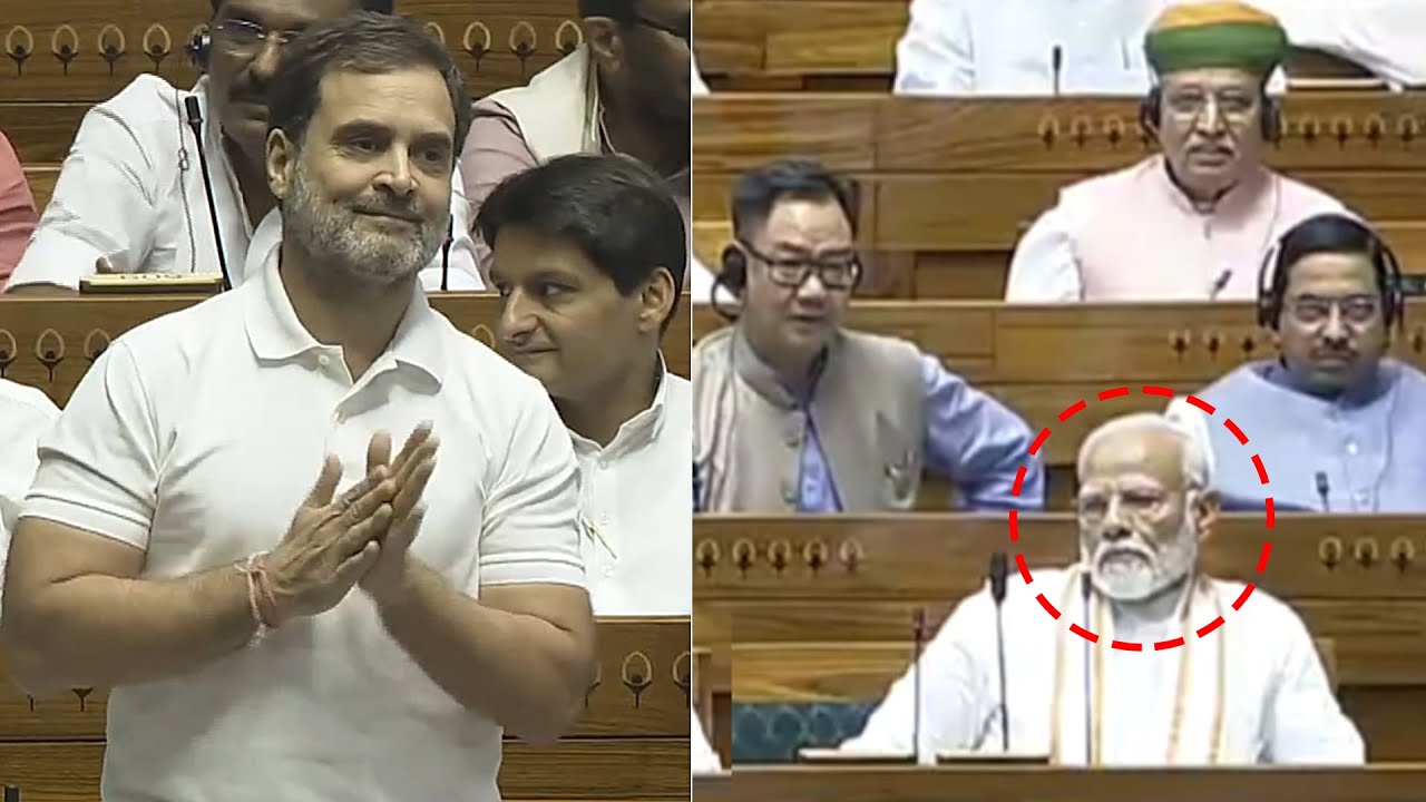 Rahul Gandhi And PM Narendra Modi In Lok Sabha | Congress | BJP | News Buzz
