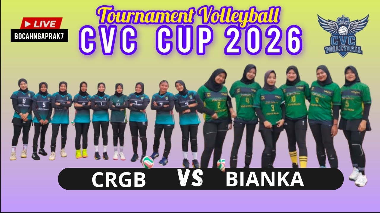 LIVE,!! CRGB VS BIANCA # volybal #tarkam #CVC