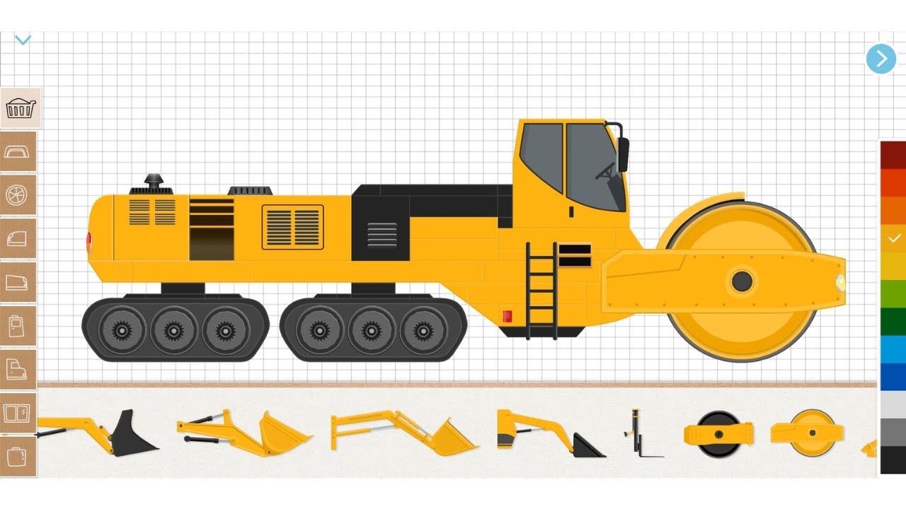 Labo Construction Truck | How I Custom Built a Road Roller