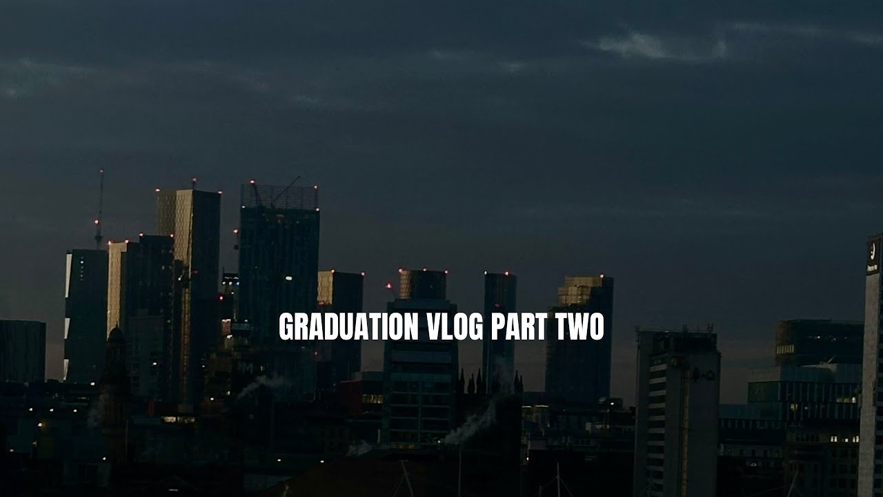 GRADUATION VLOG PART 2: Graduation, Dinner and Solo city break 