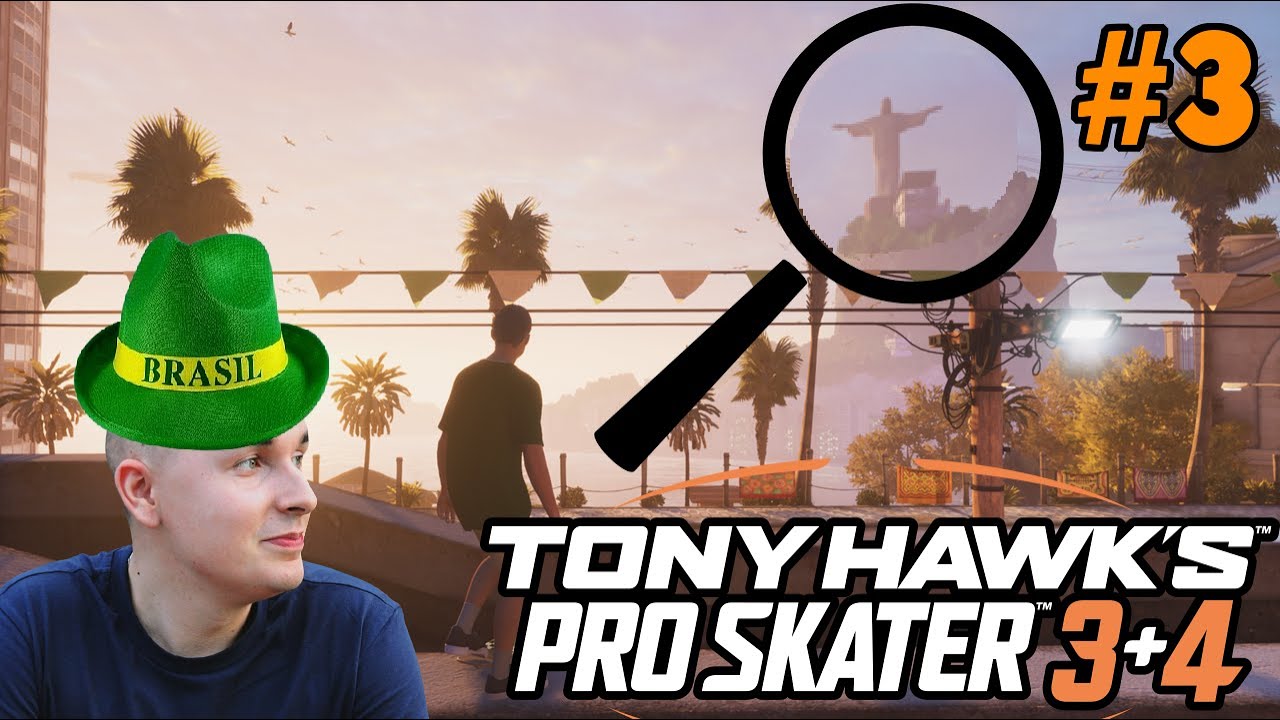 Olá, Brasil! ZAWODY W RIO! | Tony Hawk's Pro Skater 3 + 4 #3