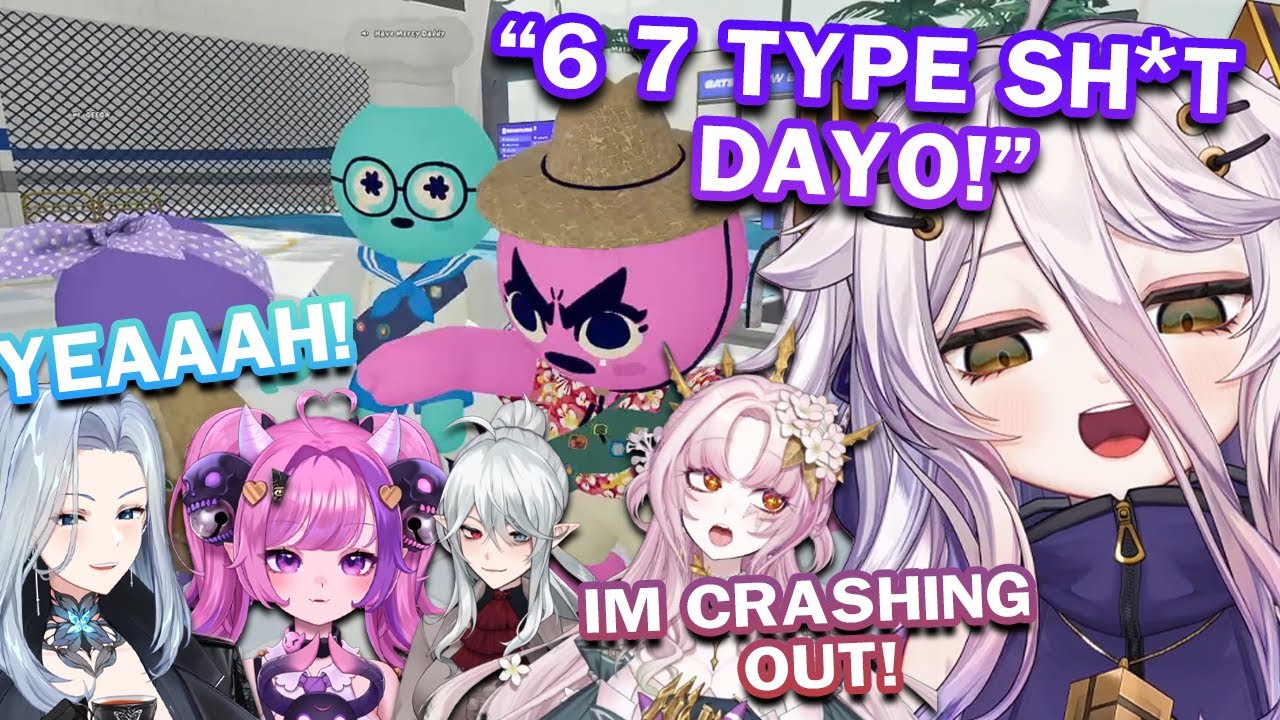 Henya Learned New Words From Amalee! | Peak Collab w/ Ironmouse, Geega, Amalee, and Matara..