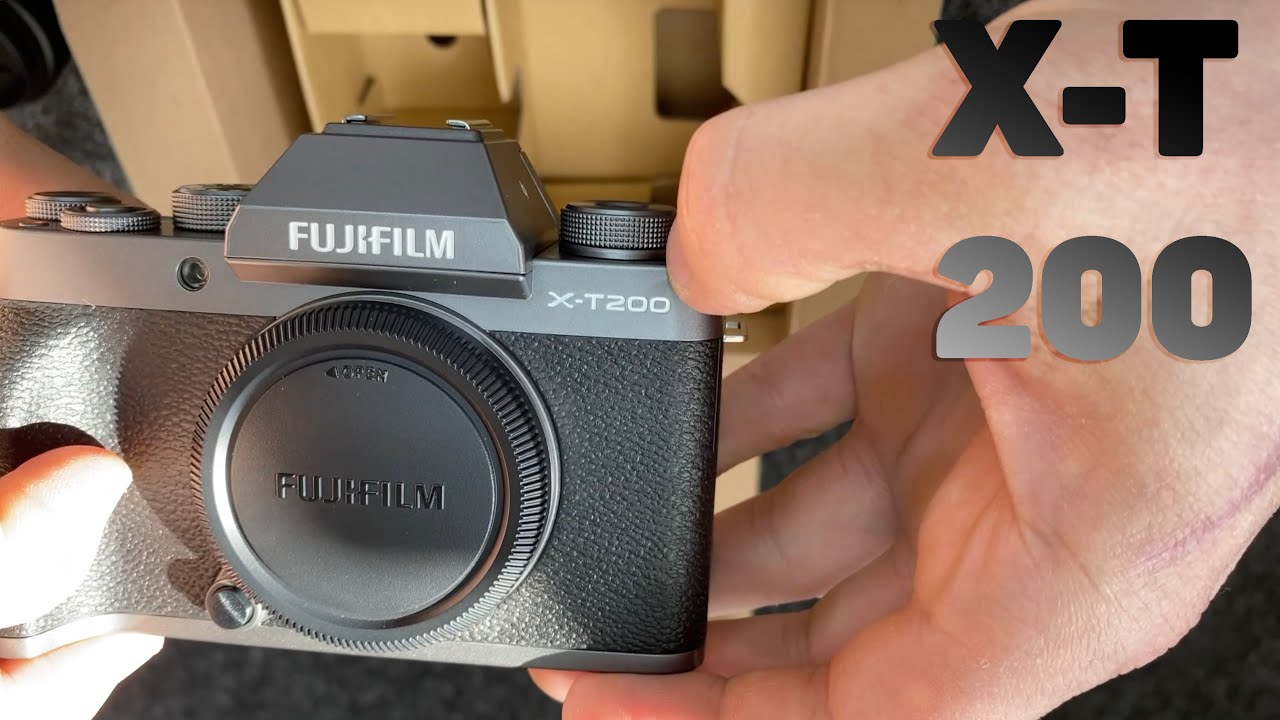 FUJIFILM X-T200 РАСПАКОВКА И ПЕРВОЕ ВПЕЧАТЛЕНИЕ