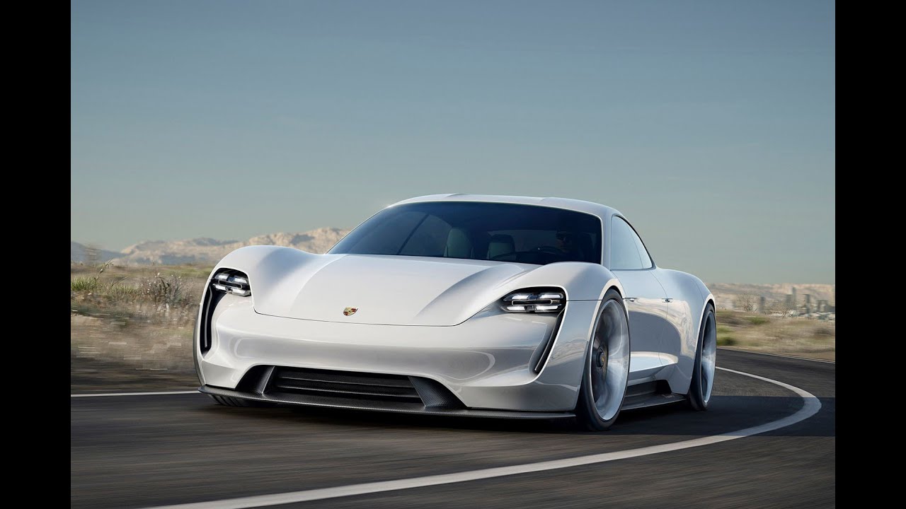 Porsche Mission E concept revealed at Frankfurt IAA 2015