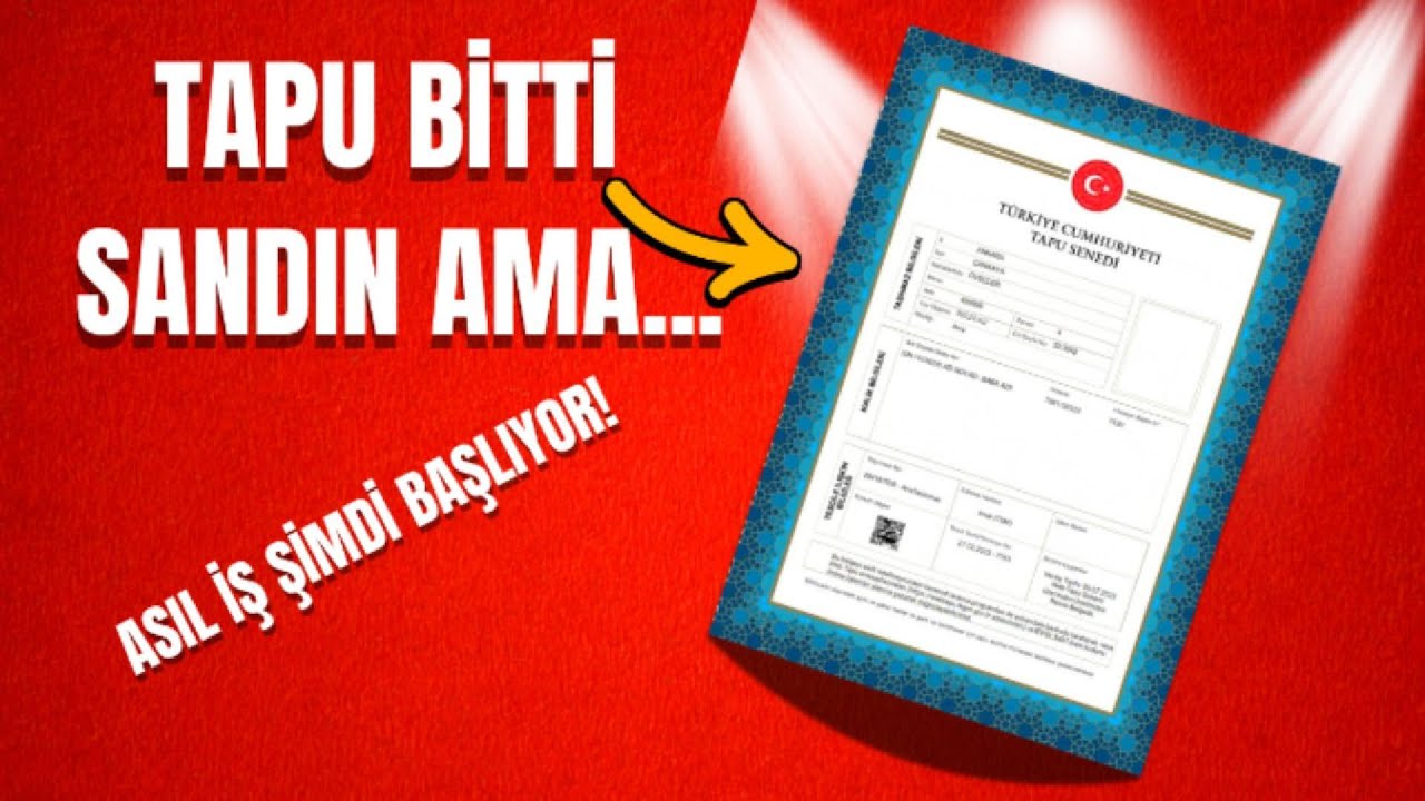 Tapudan Sonra En Çok Ceza Yediren 1 HATA!