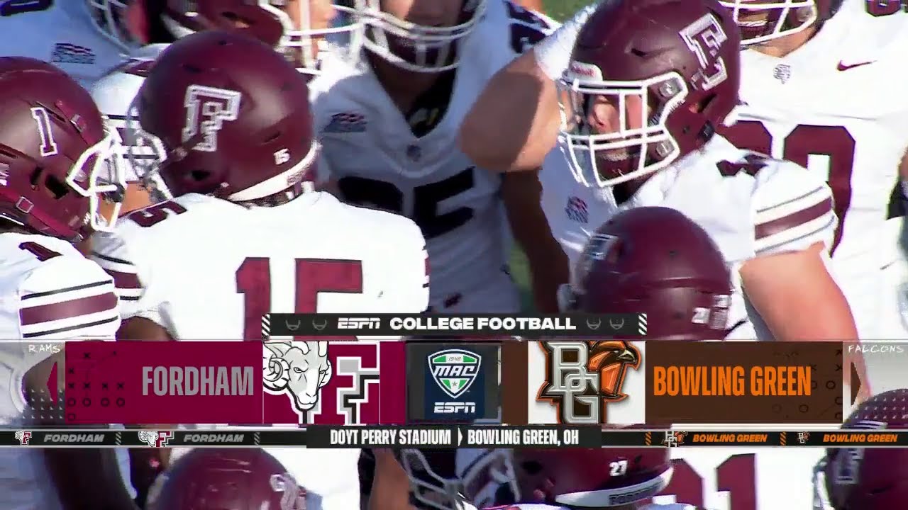 Fordham at Bowling Green - NCAA Football - August 29, 2024