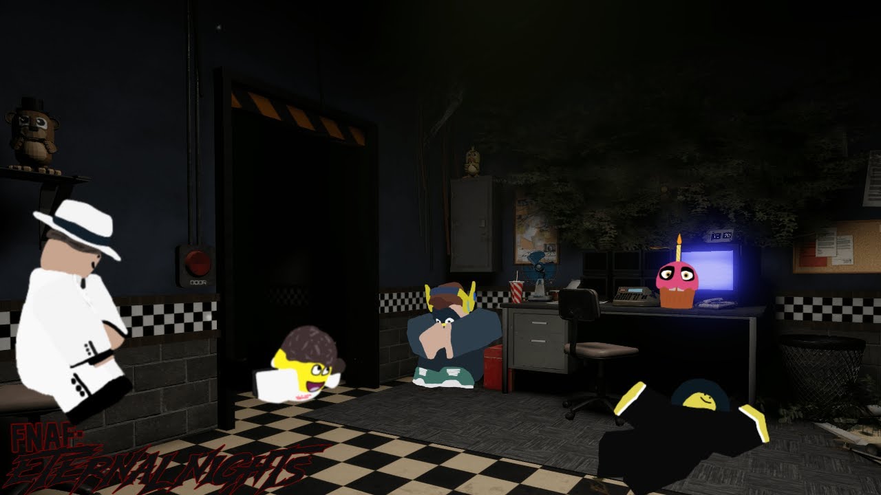 We played FNAF in ROBLOX...