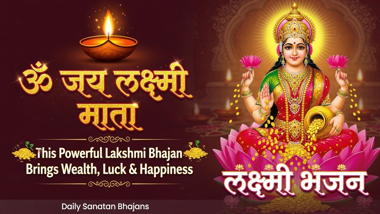 Om Jai Lakshmi Mata | Nonstop Powerful Laxmi Mantra Bhajan |  Friday Special