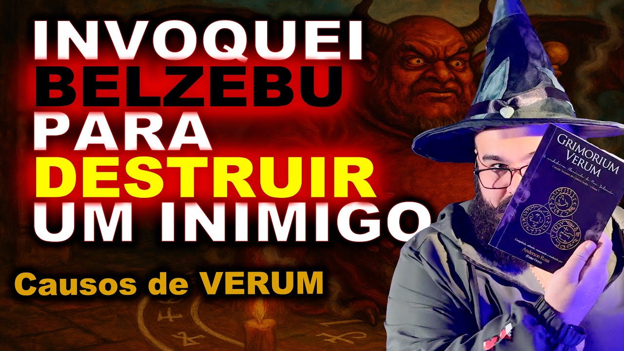 A evoca&ccedil;&atilde;o do imperador Belzebu do Grimorium Verum